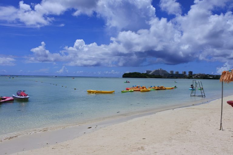 Tumon Bay Beach ONES RentACar GUAM