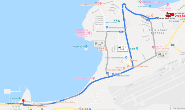 關島租車查莫洛夜市交通攻略